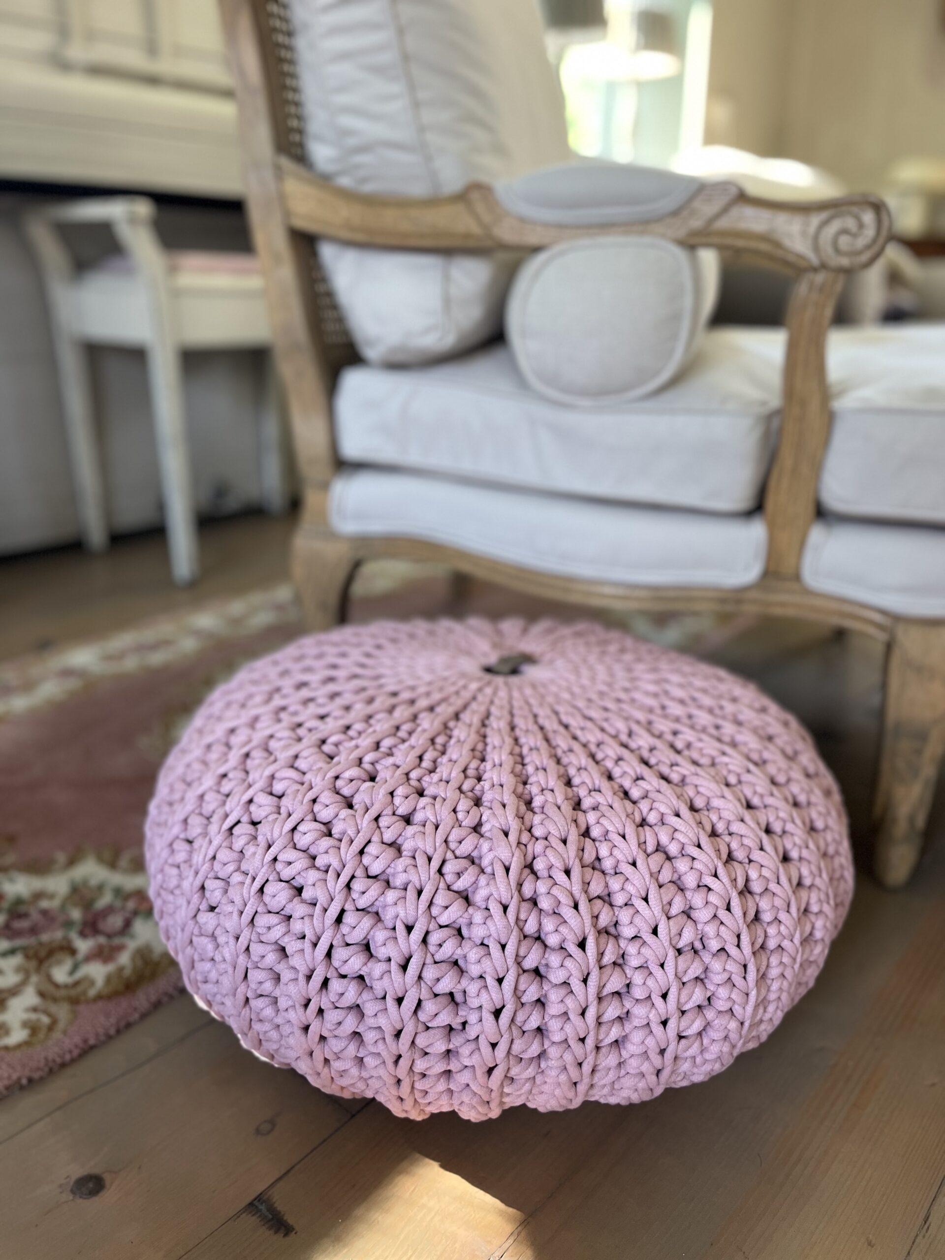 Haakpakket Ribbelpoef Basic Lodge