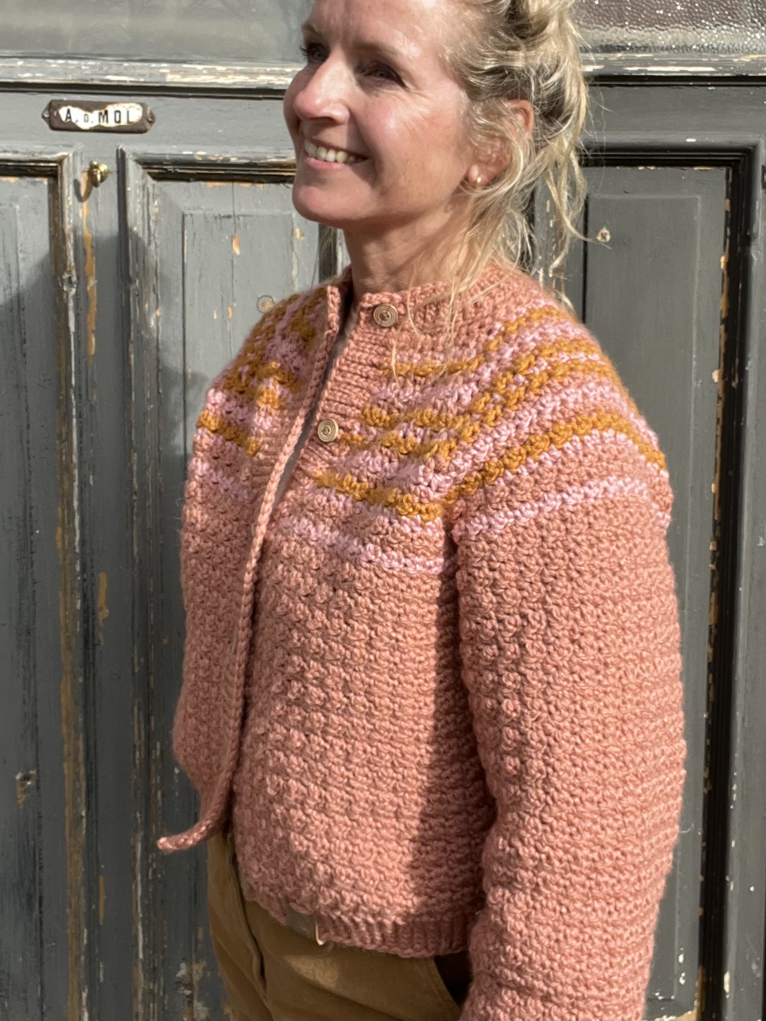 Haakpakket lief vestje country wool Basic Lodge