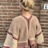 Haakpakket Boho kaftan blouse met franje