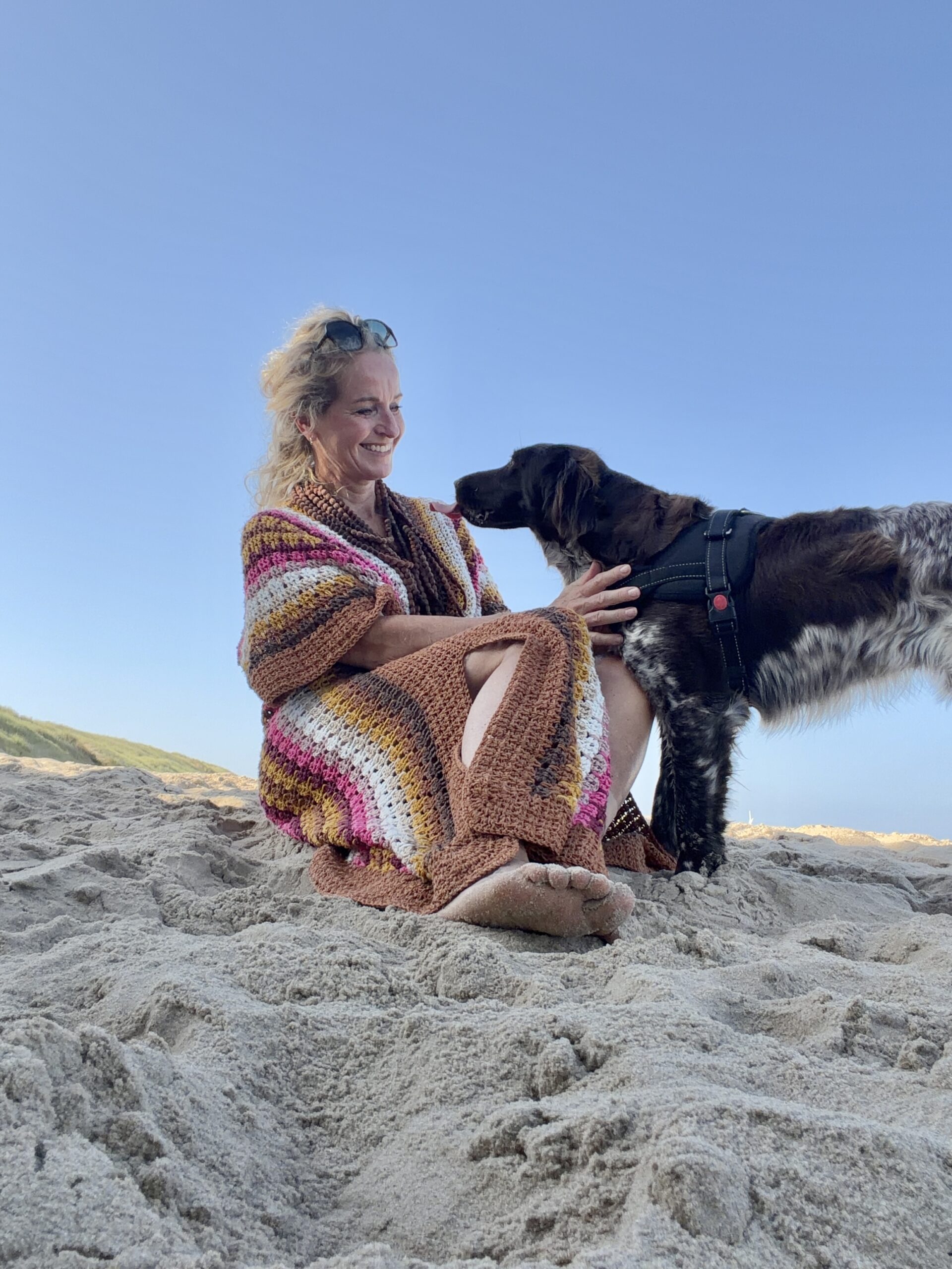 haakpakket strandkimono cover-up